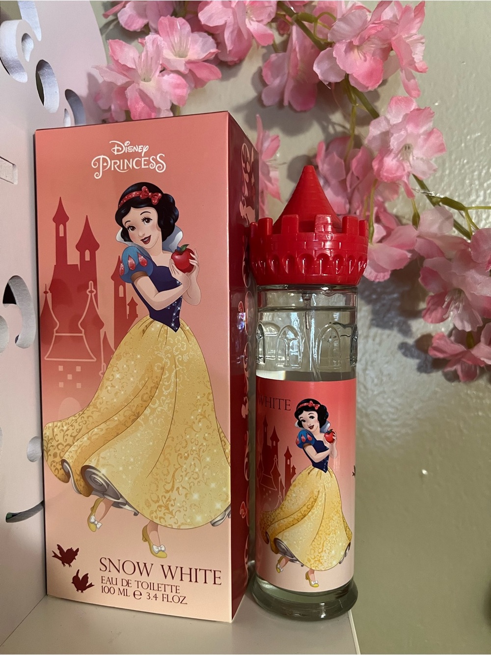 Disney Snow White Castle by Disney Princess, 3.4oz EDT Spray for Girls